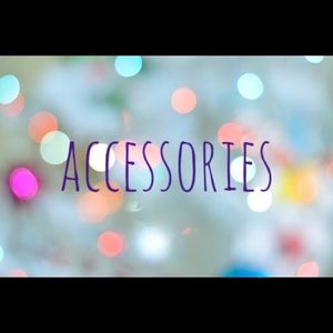 Below are my accessories!